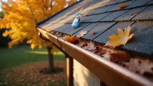 Autumn Eavestrough Maintenance a professional service done for homes by CR Cleaning Pros in Kitchener-Waterloo.