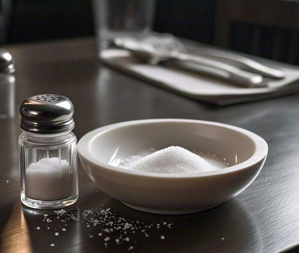 salt with water to create thick paste
